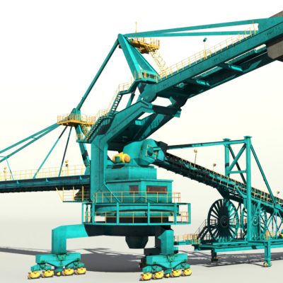 Máy rải liệu và cào liệu (thiết bị kho)