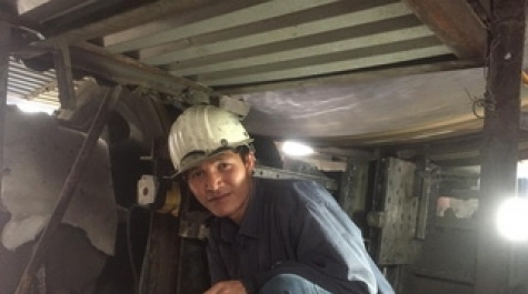 Dự án tiện và mài các con lăn đỡ lò và băng đa_Dự án xi măng Vissai Đồng Bành